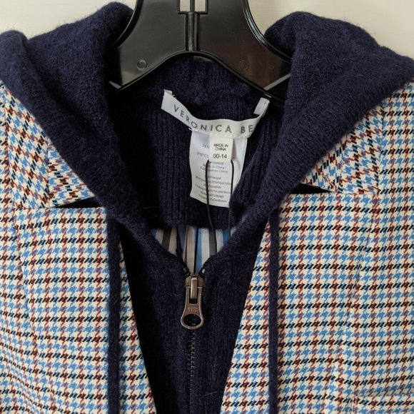 VERONICA BEARD Dickey JACKET Blue Plaid FARLEY - Picture 7 of 16